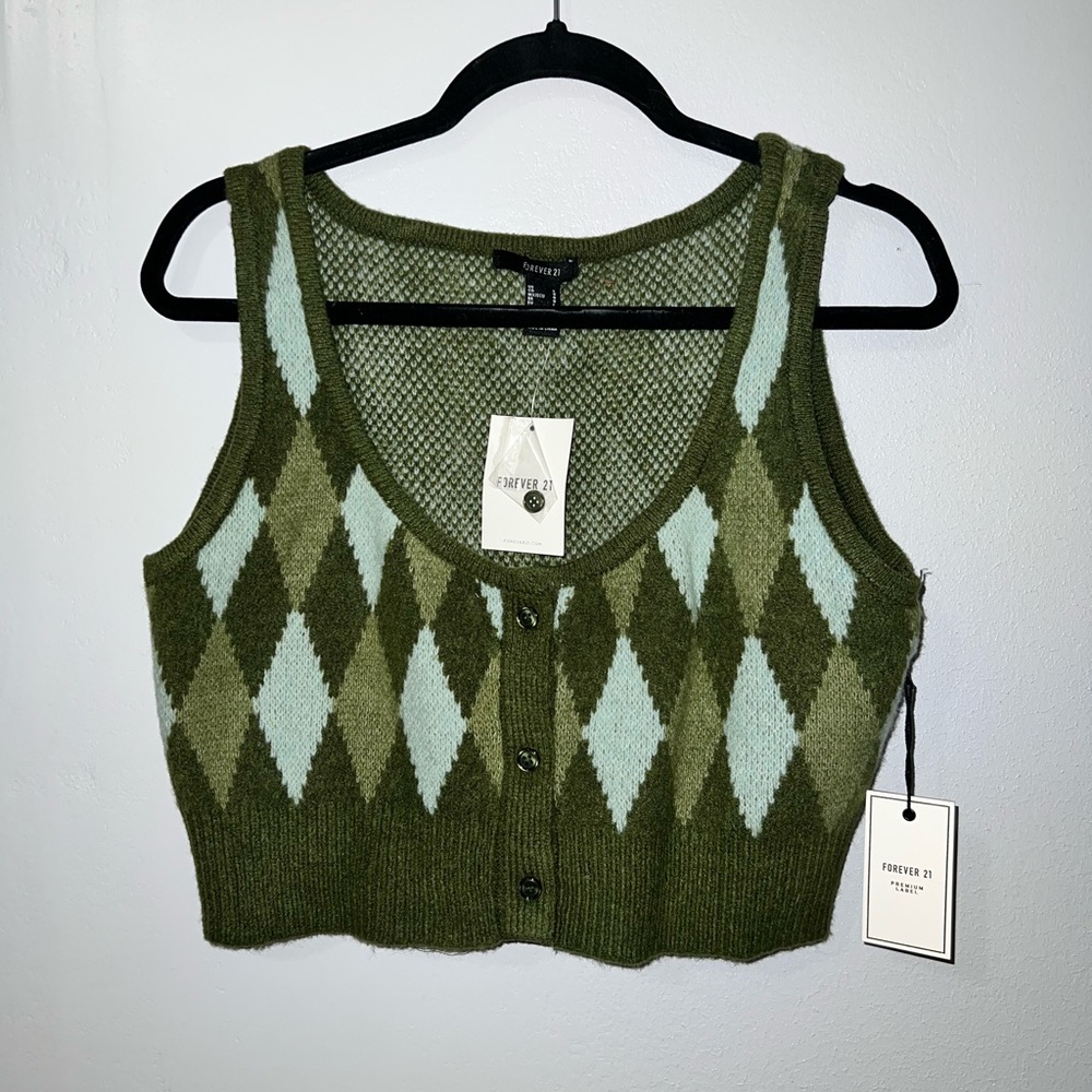 Crop vest